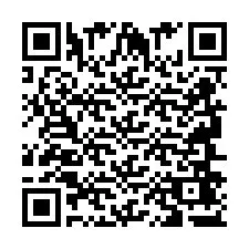 Código QR para número de teléfono +2694647374