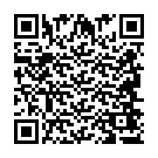 QR код за телефонен номер +2694647376