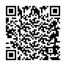 Codice QR per il numero di telefono +2694647381