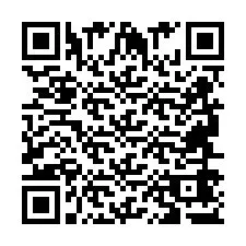 Código QR para número de telefone +2694647387