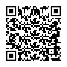 QR-code voor telefoonnummer +2694647388