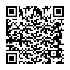 Código QR para número de teléfono +2694647432