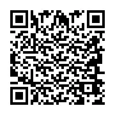 QR код за телефонен номер +2694647434