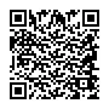 Codice QR per il numero di telefono +2694647439