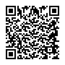 QR-код для номера телефона +2694647469