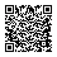 电话号码二维码 +2694647498