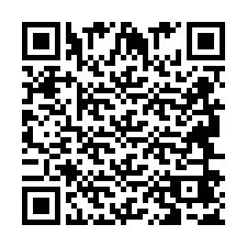 Codice QR per il numero di telefono +2694647502