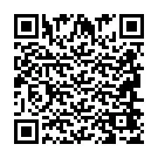 Codice QR per il numero di telefono +2694647565