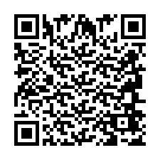 Código QR para número de teléfono +2694647570