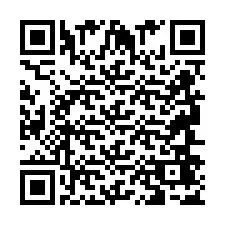 QR-koodi puhelinnumerolle +2694647571