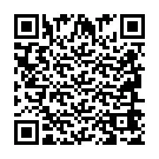 QR-koodi puhelinnumerolle +2694647584