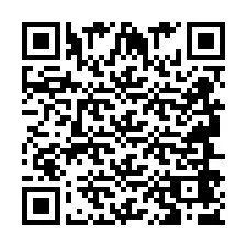 Código QR para número de teléfono +2694647694