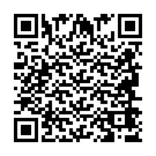 Código QR para número de teléfono +2694647696