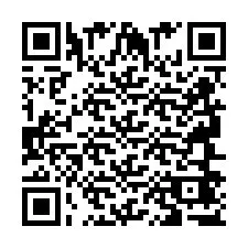 Codice QR per il numero di telefono +2694647720