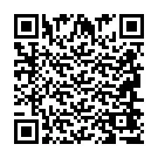 Codice QR per il numero di telefono +2694647765