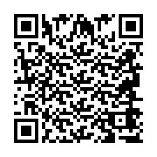 Codice QR per il numero di telefono +2694647789