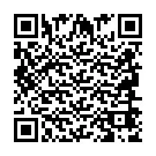 QR-koodi puhelinnumerolle +2694647808