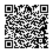 Código QR para número de telefone +2694647812