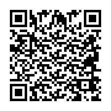 QR-code voor telefoonnummer +2694647813