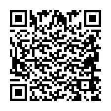 Código QR para número de telefone +2694647817