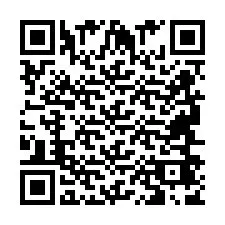 Código QR para número de telefone +2694647827