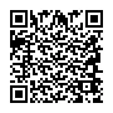 Codice QR per il numero di telefono +2694647830