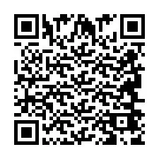 QR-код для номера телефона +2694647832