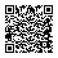 QR Code pour le numéro de téléphone +2694647833