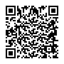 QR-код для номера телефона +2694647849