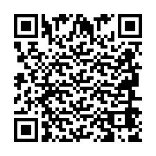 Código QR para número de teléfono +2694647884