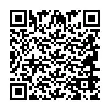 Código QR para número de telefone +2694647893