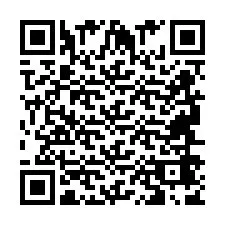 Codice QR per il numero di telefono +2694647897