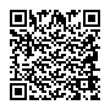 QR-code voor telefoonnummer +2694647898