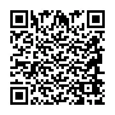 Código QR para número de teléfono +2694647961