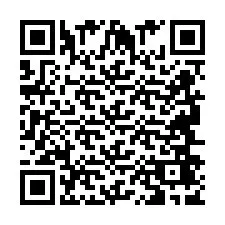 Código QR para número de teléfono +2694647976