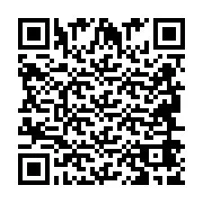 Código QR para número de teléfono +2694647986