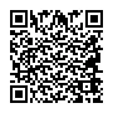 Código QR para número de teléfono +2694647993