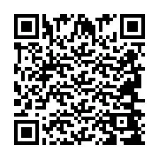 Codice QR per il numero di telefono +2694648333