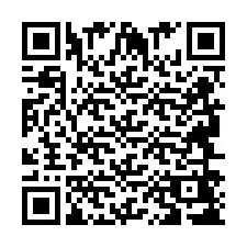 Código QR para número de telefone +2694648342