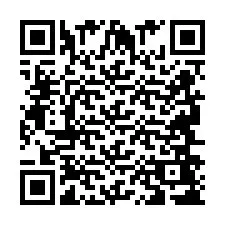 Código QR para número de telefone +2694648376