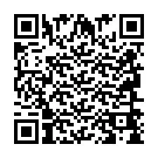 Codice QR per il numero di telefono +2694648404