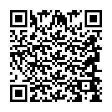 Codice QR per il numero di telefono +2694648431