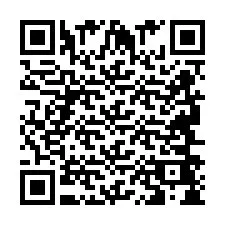 Código QR para número de teléfono +2694648436