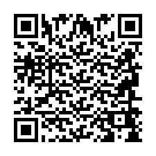 QR Code pour le numéro de téléphone +2694648445