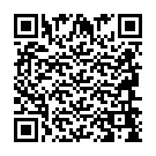 Codice QR per il numero di telefono +2694648450