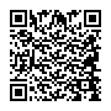 QR Code pour le numéro de téléphone +2694648463