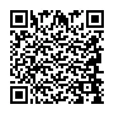 Código QR para número de telefone +2694648474