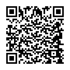 Codice QR per il numero di telefono +2694648539