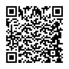 Codice QR per il numero di telefono +2694648575