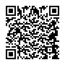 Código QR para número de teléfono +2694648697